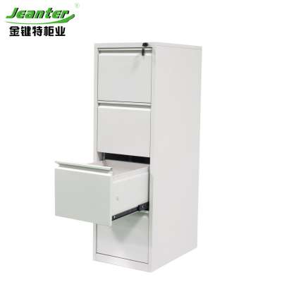 Office furniture file storage metal stackable 4 drawer cabinet