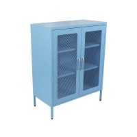 High Gloss Home Furniture Living Room Cabinets Metal Chests Cheap Cupboard