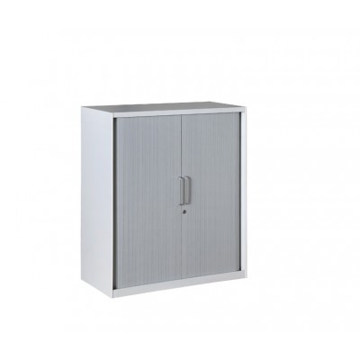 Locker Cabinet Height Adjustable Tambour Doors Units with One Shelf